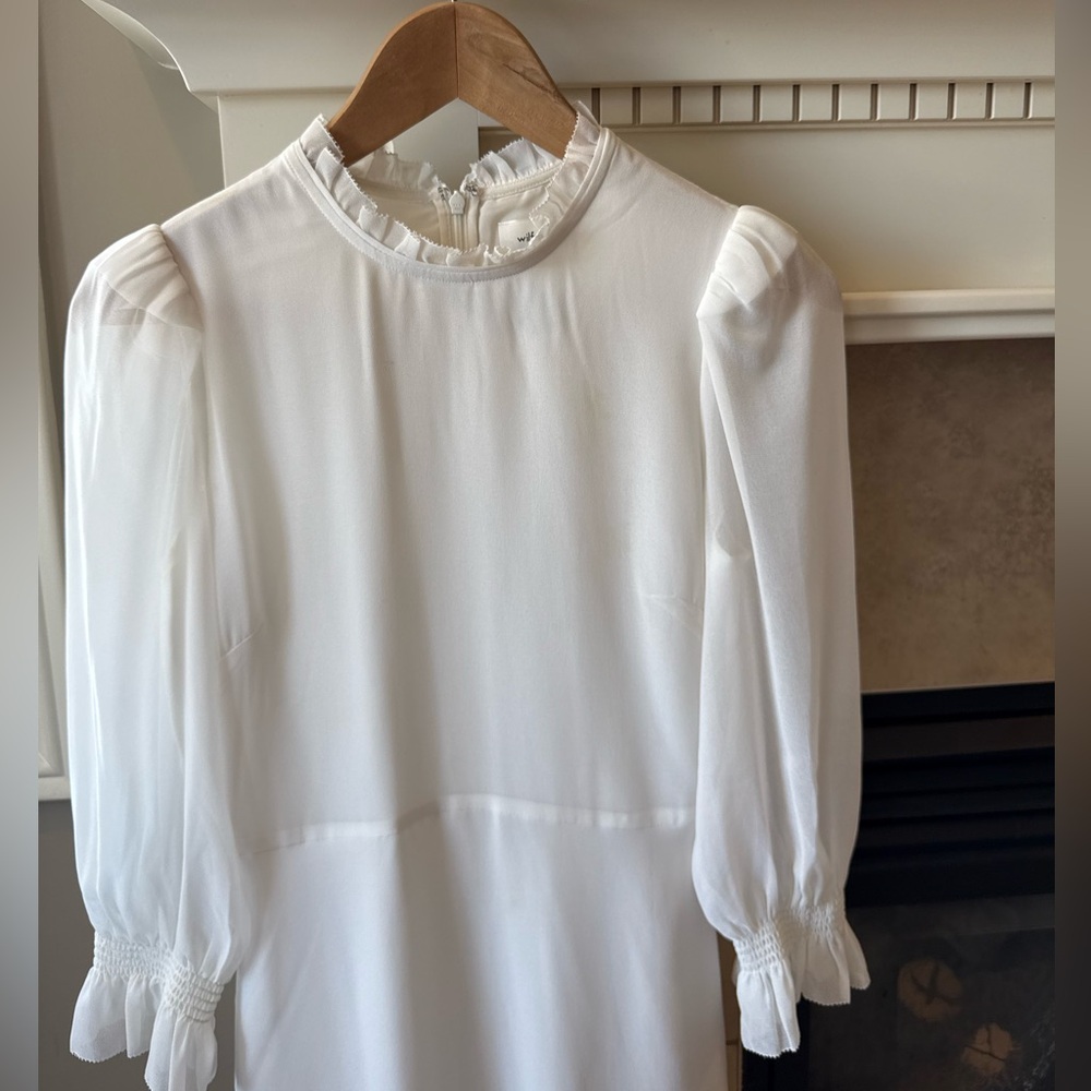 Wilfred White Mini Dress